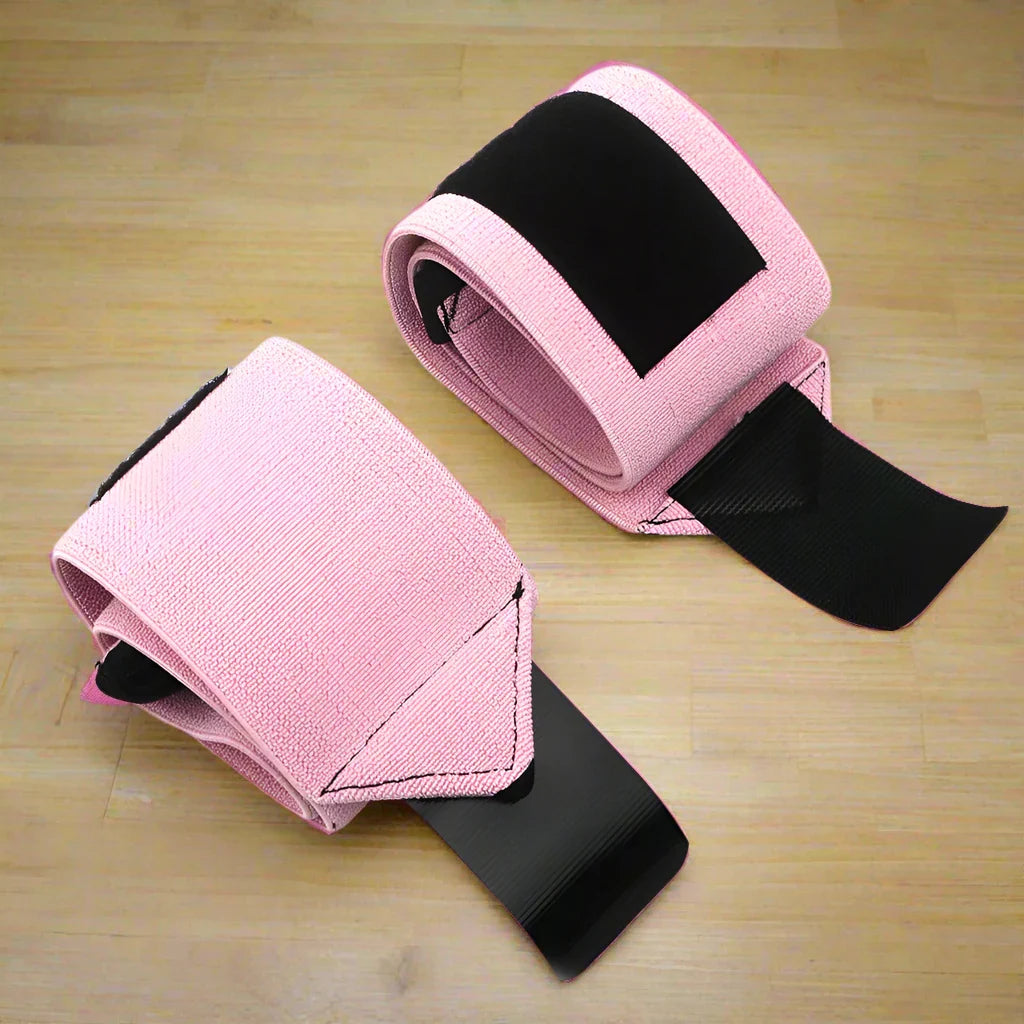 Protege Poignet - WeightLiftingWristWraps™ - Rose