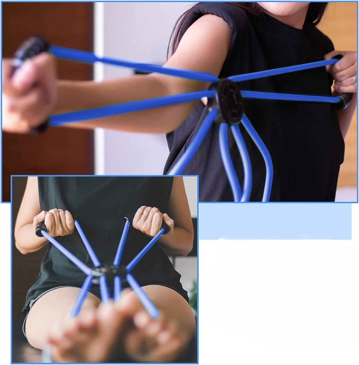 Bande de Résistance - HomeStretch™ - Bleu - Musculation boutique