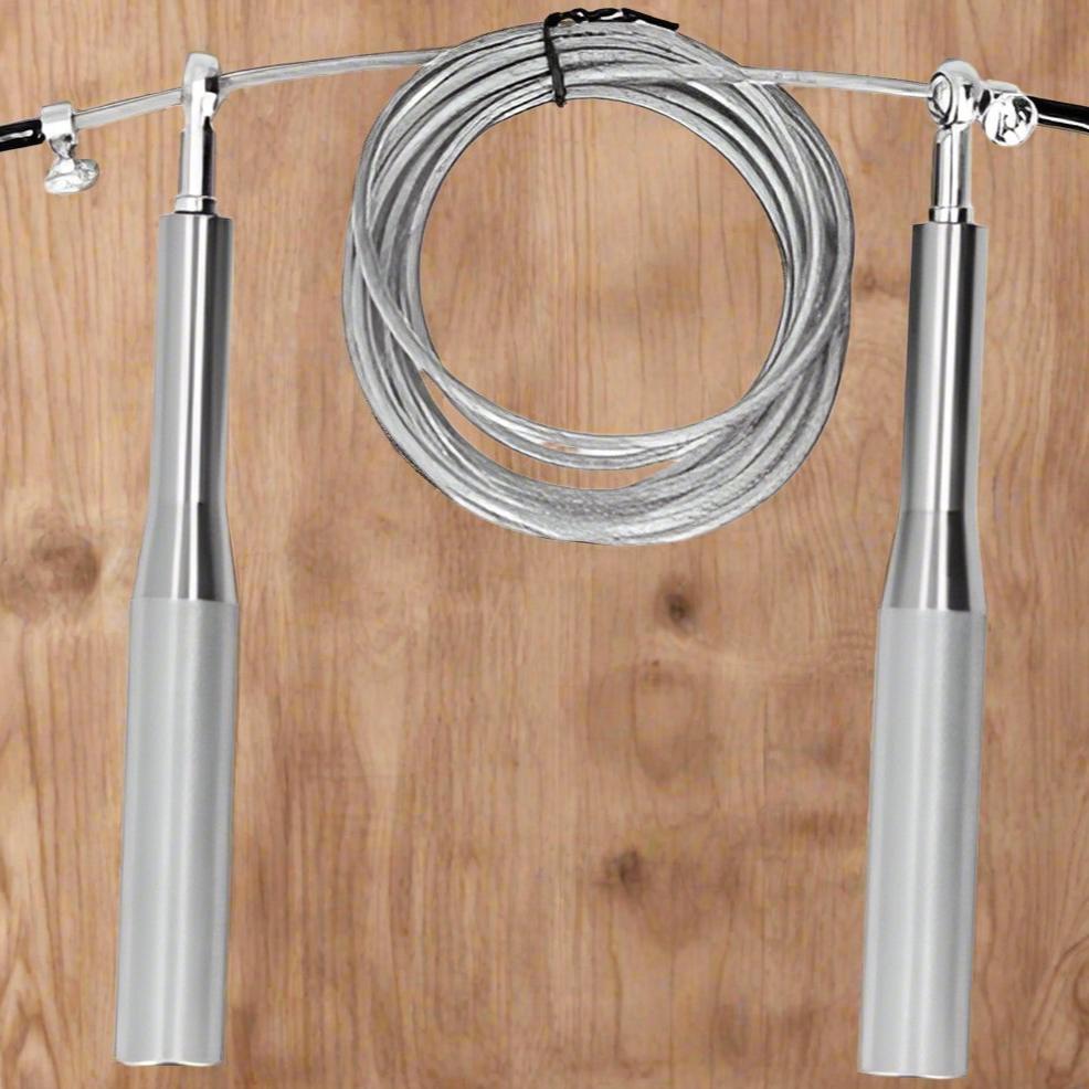 Corde à Sauter - JumpRopeCrossfit™ - Argent - Musculation boutique