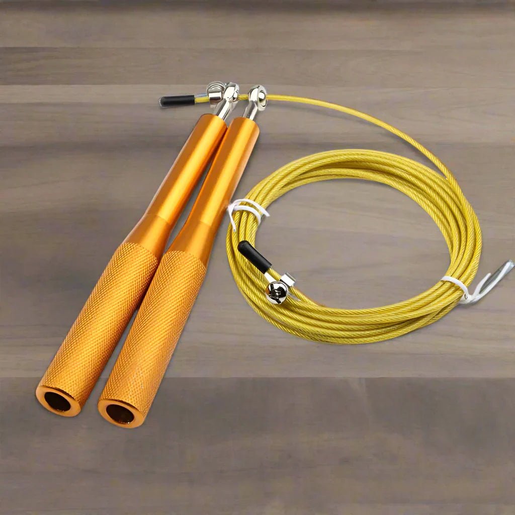 Corde à Sauter - JumpRopeCrossfit™ - Or - Musculation boutique