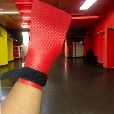 Gants Musculation - CarbonGrip™ - Rouge - Musculation boutique