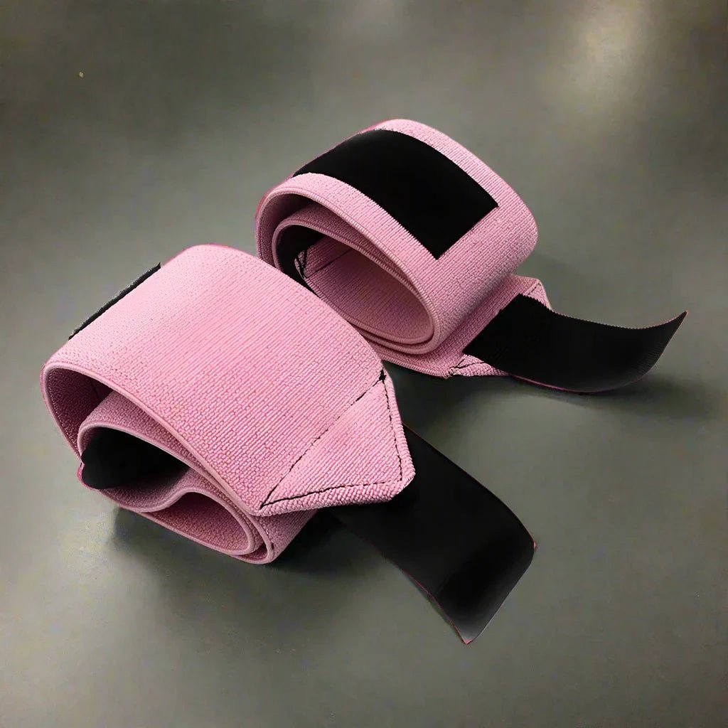 Protege Poignet - WeightLiftingWristWraps™ - Rose - Musculation boutique