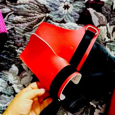 Gants Musculation - CarbonGrip™ - Rouge - Musculation boutique